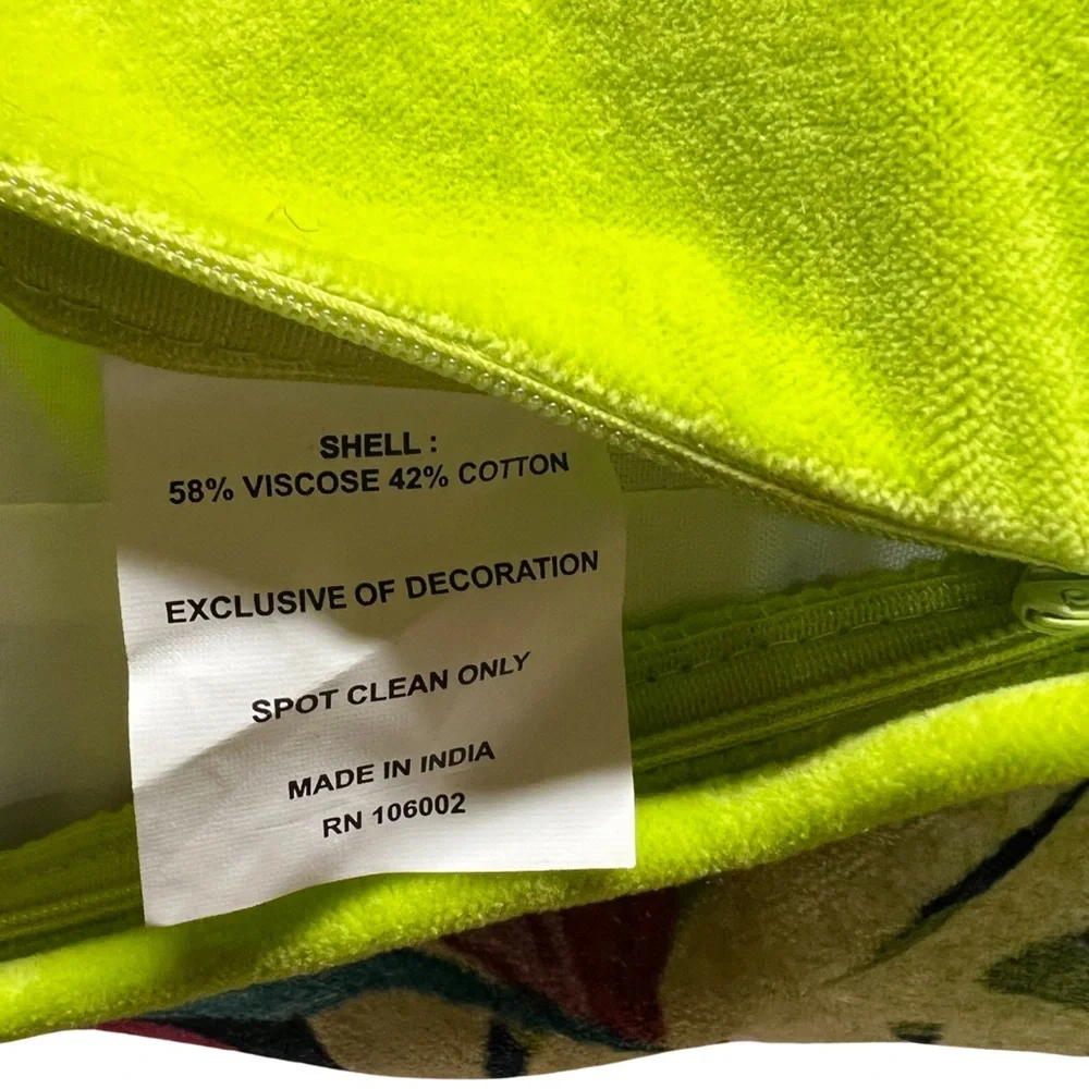 A World Traveler Collection NWT Blue Pink Black Panther Plush Accent Pillow - Picture 5 of 9